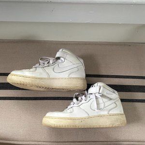 Nike Air Force 1 Mid Big Kids Shoes 6Y
